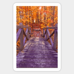 Bridge to Fall Fantasy Sticker